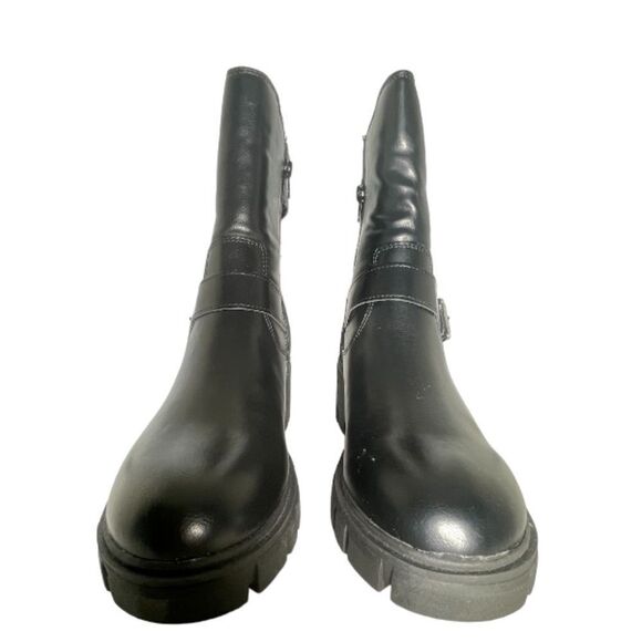 COPY - SUN+STONE Women's Lionell, ankle boots. color black, Size: 11 - Picture 2 of 14